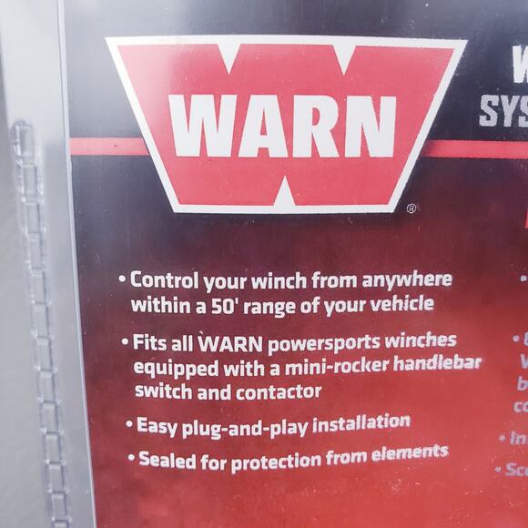 WARN 90288 Wireless Remote Control System ATV UTV Winch Transmitter Receiver VRX - Picture 4 of 11